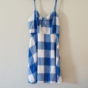 Adorable Patchwork Picnic Cami Summer Dress